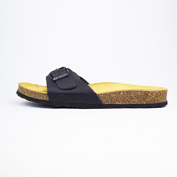 SANDALE POUR HOMME SH04 NOIR CUIR .......... Sandales homme Maroc